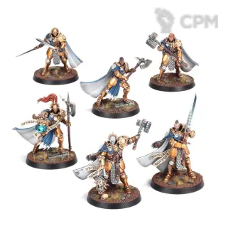 Описание картинки Набор миниатюр Warhammer Warcry: Questor Soulsworn от Дауран по цене 5 300руб | Свободный Рынок Миниатюр - СРМ