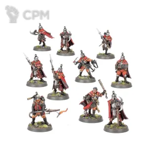 Описание картинки Набор Warhammer Age of Sigmar CITIES OF SIGMAR: FREEGUILD GRENADIERS от Дауран по цене 4 500руб | Свободный Рынок Миниатюр - СРМ