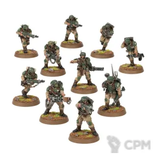 Описание картинки Cadian Shock Troops NEW 10шт от uNick по цене 980руб | Свободный Рынок Миниатюр - СРМ
