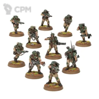 Описание картинки Cadian command + shock troops + hells last от Light Cellar по цене 5 100руб | Свободный Рынок Миниатюр - СРМ