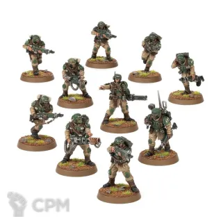 Описание картинки Предзаказ на Warhammer 40000 BATTLEFORCE: ASTRA MILITARUM PLATOON от Дауран по цене 20 500руб | Свободный Рынок Миниатюр - СРМ