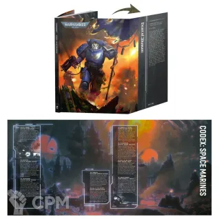 Описание картинки Предзаказ на Warhammer 40000 CODEX: SPACE MARINES (ENGLISH) от Дауран по цене 4 000руб | Свободный Рынок Миниатюр - СРМ