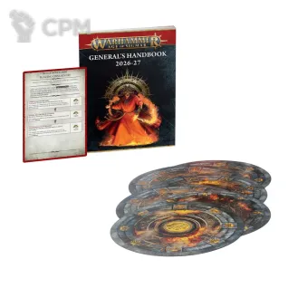 Описание картинки Предзаказ на Warhammer Age of Sigmar General's Handbook 2026-2027 на английском от Дауран по цене 5 000руб | Свободный Рынок Миниатюр - СРМ