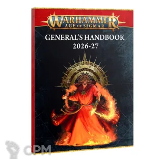 Описание картинки Предзаказ на Warhammer Age of Sigmar General's Handbook 2026-2027 на английском от Дауран по цене 5 000руб | Свободный Рынок Миниатюр - СРМ