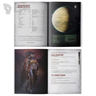 Описание картинки Предзаказ на NECROMUNDA SKIRMISH: CORE RULEBOOK от Дауран по цене 5 000руб | Свободный Рынок Миниатюр - СРМ