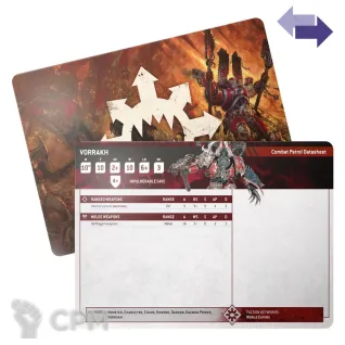 Описание картинки Набор карточек Warhammer 40000 DATASHEET CARDS: WORLD EATERS на английском языке от Дауран по цене 2 800руб | Свободный Рынок Миниатюр - СРМ