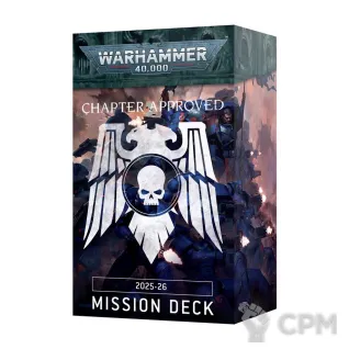 Описание картинки Chapter Approved 2025-26: Mission Deck (English) от Дауран по цене 3 000руб | Свободный Рынок Миниатюр - СРМ