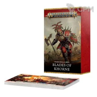 Описание картинки WARSCROLL CARDS: BLADES OF KHORNE от Дауран по цене 2 750руб | Свободный Рынок Миниатюр - СРМ