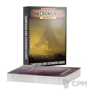 Описание картинки Предзаказ на NECROMUNDA: CAMPAIGN AND SCENARIO CARDS от Дауран по цене 3 300руб | Свободный Рынок Миниатюр - СРМ