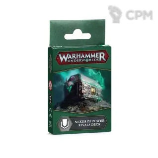 Описание картинки Предзаказ на Warhammer Underworlds RIVALS DECK: NEXUS OF POWER (ENG) от Дауран по цене 2 200руб | Свободный Рынок Миниатюр - СРМ