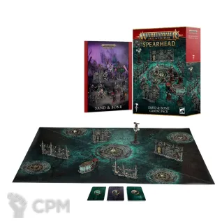 Описание картинки AGE OF SIGMAR: SAND AND BONE GAMING PACK (ENG) от Дауран по цене 6 000руб | Свободный Рынок Миниатюр - СРМ