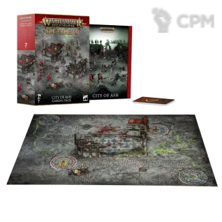 Описание картинки Предзаказ на Warhammer Age of Sigmar Spearhead City of Ash Gaming Pack на английском от Дауран по цене 6 000руб | Свободный Рынок Миниатюр - СРМ