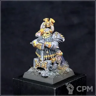Описание картинки Infernal Dwarf Overlord от OldHammer Мастерская по цене 350руб | Свободный Рынок Миниатюр - СРМ