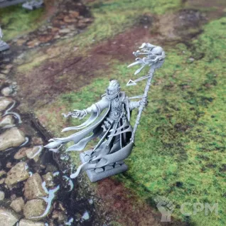 Описание картинки High Elf Mage №2 от Lazurith по цене 300руб | Свободный Рынок Миниатюр - СРМ