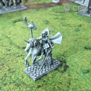 Описание картинки High Elf Mage on Elven Steed от Lazurith по цене 500руб | Свободный Рынок Миниатюр - СРМ