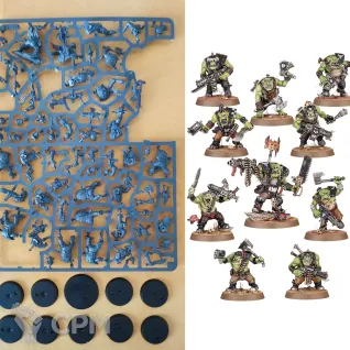Описание картинки Ork Boyz от aldger по цене 2 600руб | Свободный Рынок Миниатюр - СРМ