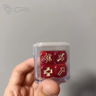 Описание картинки Corpse Grinder dice от RTBR по цене 4 000руб | Свободный Рынок Миниатюр - СРМ