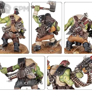 Описание картинки Ork Boyz от aldger по цене 2 600руб | Свободный Рынок Миниатюр - СРМ