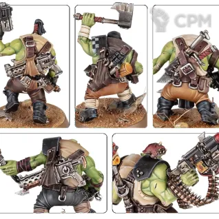 Описание картинки Ork Boyz от aldger по цене 2 500руб | Свободный Рынок Миниатюр - СРМ