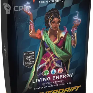 Описание картинки Колоды Commander MTG Aetherdrift Living Energy на английском языке от Дауран по цене 5 000руб | Свободный Рынок Миниатюр - СРМ