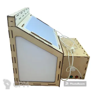 Описание картинки Окрасочный бокс XL от WoodForYou по цене 8 800руб | Свободный Рынок Миниатюр - СРМ