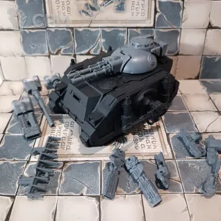 Описание картинки Deimos Pattern Predator Battle Tank от OMG_SL по цене 6 200руб | Свободный Рынок Миниатюр - СРМ