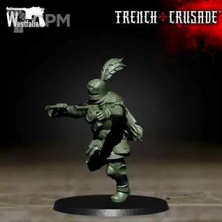 Описание картинки Red brigade Trench Crusade, 8шт + собаки. от Armorhamster по цене 900руб | Свободный Рынок Миниатюр - СРМ