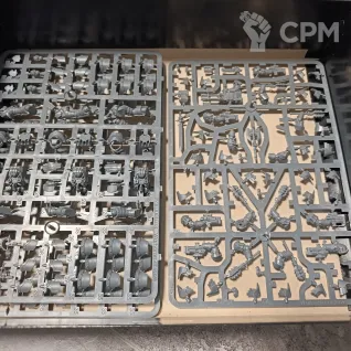 Описание картинки Cataphractii Terminators with Volkite Chargers and Power Mauls от RTBR по цене 4 300руб | Свободный Рынок Миниатюр - СРМ