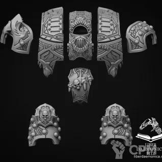 Описание картинки Armor model "Levi" type Shark от LDBits по цене 1 258руб | Свободный Рынок Миниатюр - СРМ