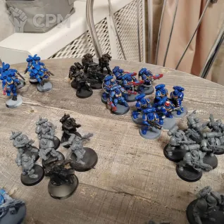 Описание картинки Space Marine Army от chudometr по цене 50 000руб | Свободный Рынок Миниатюр - СРМ