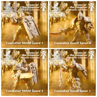 Описание картинки Talons of the Emperor Kill Team от AxeL's Forge по цене 250руб | Свободный Рынок Миниатюр - СРМ