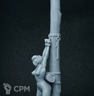 Описание картинки woman stretched at stake от Brother Vinni по цене 820руб | Свободный Рынок Миниатюр - СРМ