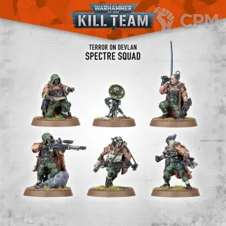 Описание картинки Terror on Devlan Spectre Squad от Manufactorum76 по цене 1 900руб | Свободный Рынок Миниатюр - СРМ