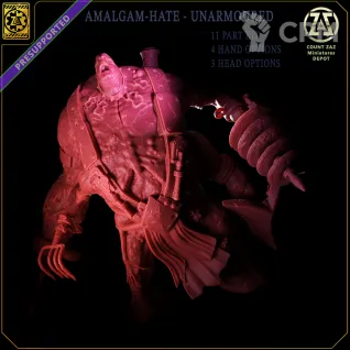 Описание картинки AMASS - AMALGAM - UNBOUND от Manufactorum76 по цене 1 500руб | Свободный Рынок Миниатюр - СРМ