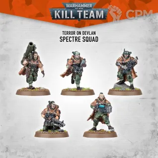 Описание картинки Terror on Devlan Spectre Squad от Manufactorum76 по цене 1 900руб | Свободный Рынок Миниатюр - СРМ