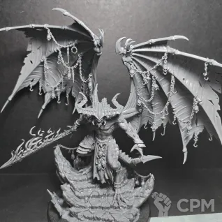 Описание картинки Be'lakor, the Dark Master от Harvest по цене 8 500руб | Свободный Рынок Миниатюр - СРМ