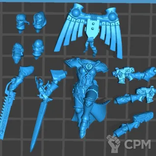 Описание картинки Seraphim Squad (Скан) - поштучно от Магазин Альфария по цене 150руб | Свободный Рынок Миниатюр - СРМ