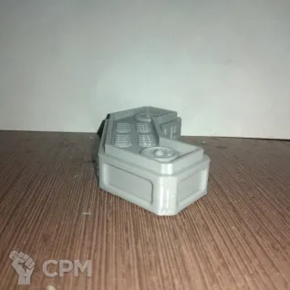Описание картинки Дом с изогнутыми краями (Верхний этаж) от Dwarf Pirate Foundry по цене 60руб | Свободный Рынок Миниатюр - СРМ