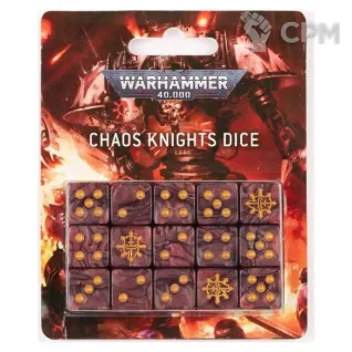 Описание картинки Chaos Knight dice set от Hierohpant по цене 9 800руб | Свободный Рынок Миниатюр - СРМ