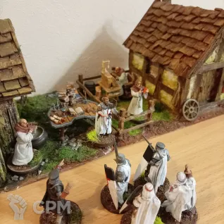 Описание картинки Подготовка к крестовому походу. от Дварф84 по цене 7 500руб | Свободный Рынок Миниатюр - СРМ