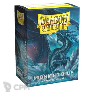Описание картинки Протекторы Dragon Shield - Dragon Shield Protector - Matte Midnight Blue (100шт) от Дауран по цене 1 100руб | Свободный Рынок Миниатюр - СРМ
