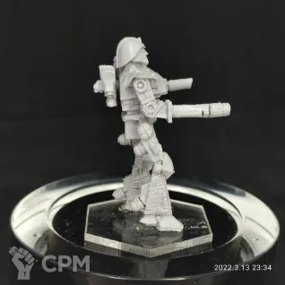 Описание картинки Энфорсер (50 тонн) от Dwarf Pirate Foundry по цене 350руб | Свободный Рынок Миниатюр - СРМ