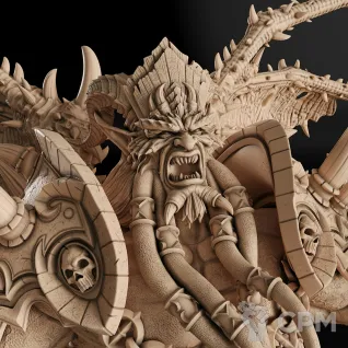 Описание картинки Kil'Jaeden Фигурка (World of Warcraft) от GAS3TXD  по цене 5 700руб | Свободный Рынок Миниатюр - СРМ