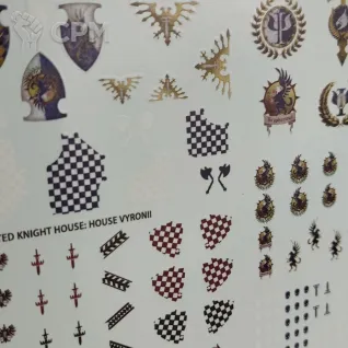 Описание картинки Transfer Sheet Legio Gryphonicus от ССП по цене 1 350руб | Свободный Рынок Миниатюр - СРМ