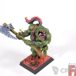 Описание картинки Orc Savage Big Boss от MiniaturesFAN по цене 4 400руб | Свободный Рынок Миниатюр - СРМ