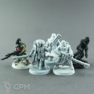 Описание картинки Chaos Cultists Культисты (больше не издаются) - оригинал от Rusty Bolter по цене 2 100руб | Свободный Рынок Миниатюр - СРМ