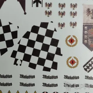 Описание картинки Transfer Sheet Makabius от ССП по цене 1 800руб | Свободный Рынок Миниатюр - СРМ