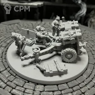 Описание картинки Field Ordnance Battery от Houston Program по цене 1 200руб | Свободный Рынок Миниатюр - СРМ