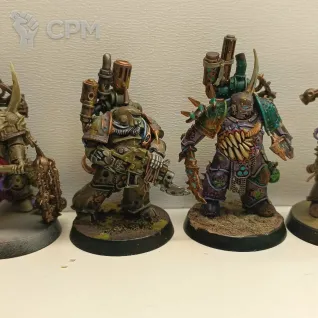 Описание картинки Plague marines от Rayadarian по цене 4 000руб | Свободный Рынок Миниатюр - СРМ