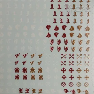 Описание картинки Transfer Sheet Dark Angels от ССП по цене 1 800руб | Свободный Рынок Миниатюр - СРМ